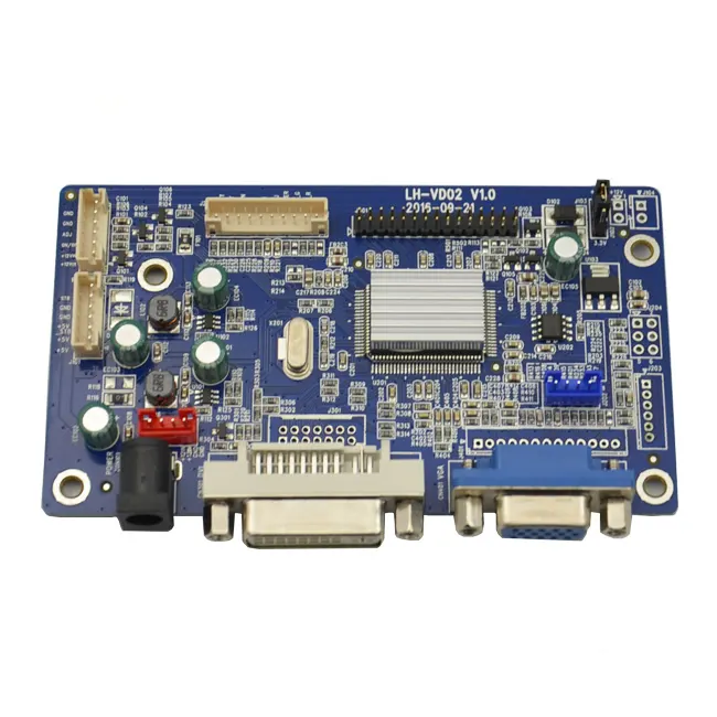 الصف الصناعية العالمي LVDS إلى USB HD-MI VGA المدخلات TFT وحدة تحكم بشاشة إل سي دي مجلس ، LCD لوحة للقيادة ، لوحة الإعلانات