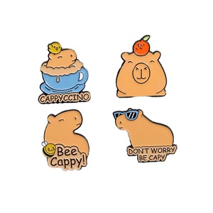 Manufacturer Wholesale Custom Metal Crafts Animal Enamel Lapel <b>Pins</b> Logo Design Your Own Soft Hard Enamel <b>Pin</b> <b>Badge</b> - Product Image 1