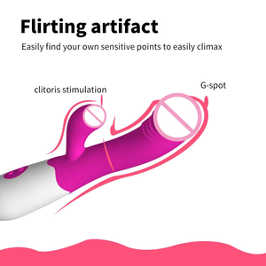 Vibratore a Doppia Estremità Giocattolo Sessuale per Adulti Dildo a Frequenza Variabile per la Simulazione del Punto G e la Masturbazione Femminile - Product Image 2