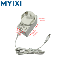 Adaptateur secteur mural MYIXI CE homologué, 12V 2A, 24V 1A, 14V 1.7A, 24W
