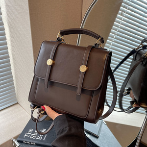 2026 New Arrival Women's PU <strong>Leather</strong> <strong>Backpack</strong> Handbag Casual Travel Bag - Product Image 2