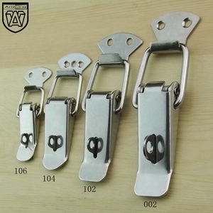 Loquet à ressort à boucle plate en acier inoxydable Anwang pour boîte à outils, étui en cuir, coffret - Product Image 3