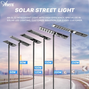 Lampadaires solaires Anern Outdoor 200w CCTV, éclairage public extérieur, étanche - Product Image 4