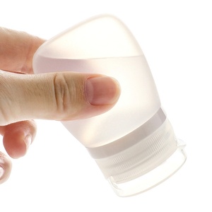 Clear Silicone Squeeze <b>Bottle</b> <b>Travel</b>, 1 oz Condiment Squeeze <b>Bottles</b> for Sauces, Food Grade Silicone Ketchup Squeeze <b>Bottle</b> 30ML - Product Image 1