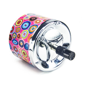 Cenicero de Metal de Diseño Moderno <span class=keywords><strong>Funway</strong></span> al por Mayor, con Tapa Sellada, Multifuncional, Impreso, para el Hogar, Pub, Accesorios para Fumar al Aire Libre - Product Image 3