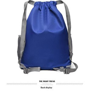 Bulk Customizable Logo Performance Water Resistant Large Capacity <b>Drawstring</b> <b>Bag</b> Durable <b>Drawstring</b> Gym Suck Outdoor Backpack - Product Image 2