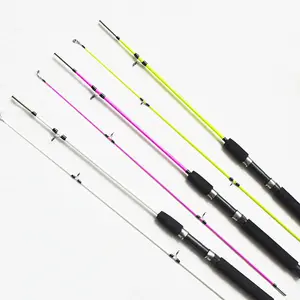 Factory wholesale High Quality and cheap 2 Sections fiberglass Ultra Light Bass carp Fishing Rod