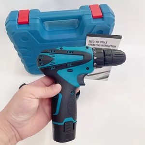 Perceuse sans fil à batterie 12V <span class=keywords><strong>pas</strong></span> chère, 10MM, double vitesse, <span class=keywords><strong>tournevis</strong></span> sans fil, ensemble de 24 pièces, perceuse électrique, batteries 1200mah - Product Image 5