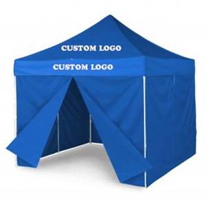 Toldo hexagonal <span class=keywords><strong>plegable</strong></span> de acero para publicidad, carpa a prueba de viento, 10x10, para regalo - Product Image 2