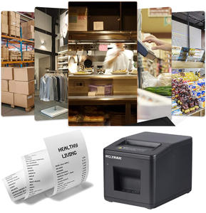 热卖80毫米POS打印机台式热敏收据打印机，带自动切割器USB串行以太网接口，适用于视窗/苹果/Linux - Product Image 5