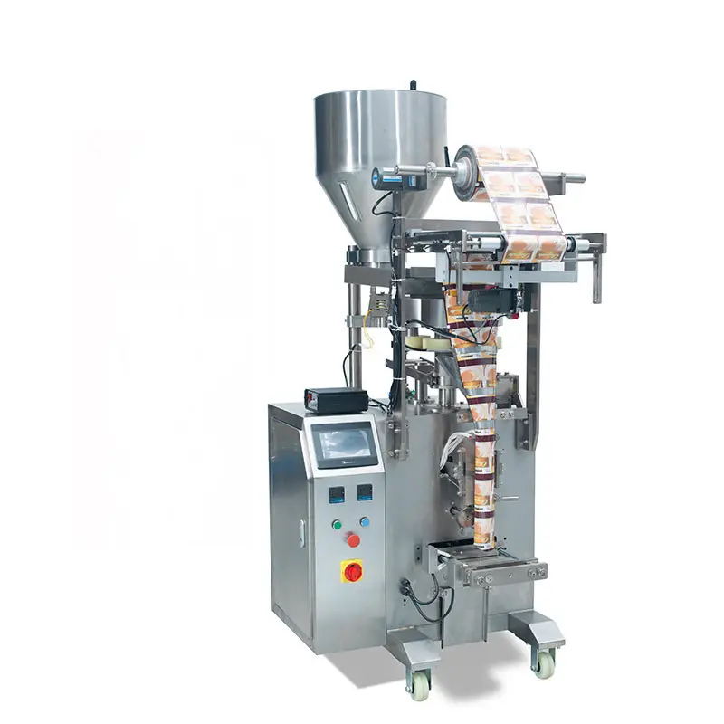 Small Bag salt powder packing machine filling weighing line for sachet salt