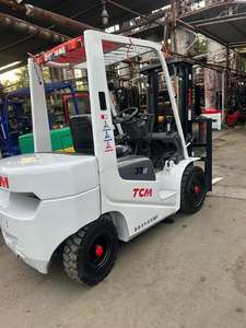 รถยกดีเซล TCM FD25T3 ของแท้จากญี่ปุ่น ขนาด 3/5/7 ตัน เสาสามชั้น สำหรับงานคลังสินค้า ขาย - Product Image 3