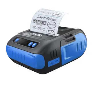80mm Thermo-Barcode-Drucker Blue Tooth Bill und Aufkleber-Etiketten drucker für den kommerziellen Express gebrauch.