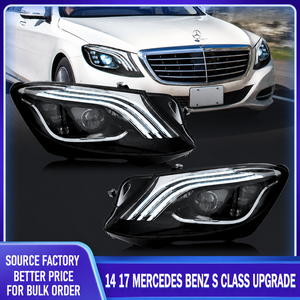 Feux avant <span class=keywords><strong>LED</strong></span> pour Mercedes Benz Classe S W222 2014-2017, directement de l'usine - Product Image 5