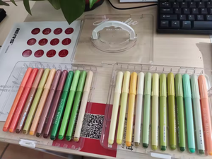 Marcadores Acrílicos Permanentes de 120 Colores, Rotuladores de Pintura Acrílica con Punta de Pincel de 6 mm <span class=keywords><strong>para</strong></span> Madera, Roca, Vidrio, Lienzo, Piedra, Tela, Metal y Cerámica - Product Image 6