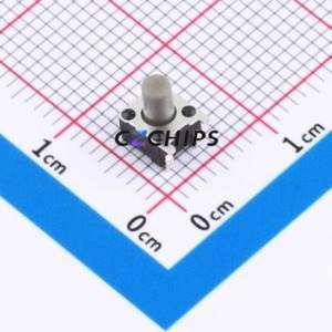 GT-TA072B-H060-L1 Tactile Switch SMD Switch Single Pole Single Throw Round Button 2.5N Horizontal Mount - Product Image 1