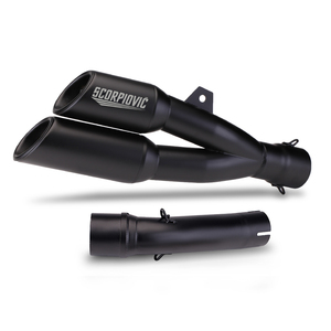 Phổ 51Mm Xe Máy <span class=keywords><strong>Muffler</strong></span> Cho Cm300 R3 250sr <span class=keywords><strong>K19</strong></span> 2017-2024 Mô Hình Điều Kiện Mới Đuôi Phần Kết Nối Ống - Product Image 1