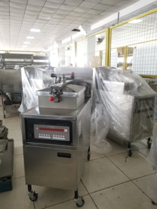 En stock, expédition rapide, machine à frire le poulet/friteuse à air électrique/presse à poulet PFE-800 - Product Image 5