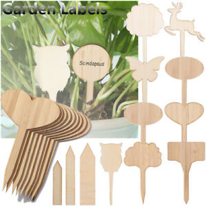 Деревянные Этикетки для сада-водонепроницаемые этикетки с надписями для деревянных растений, этикетки с надписями, экологически чистые этикетки для рассады