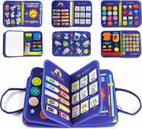 Nouveauté : Jouets sensoriels Montessori pour tout-petits – Tableau d'activités éducatif en feutre pour les voyages