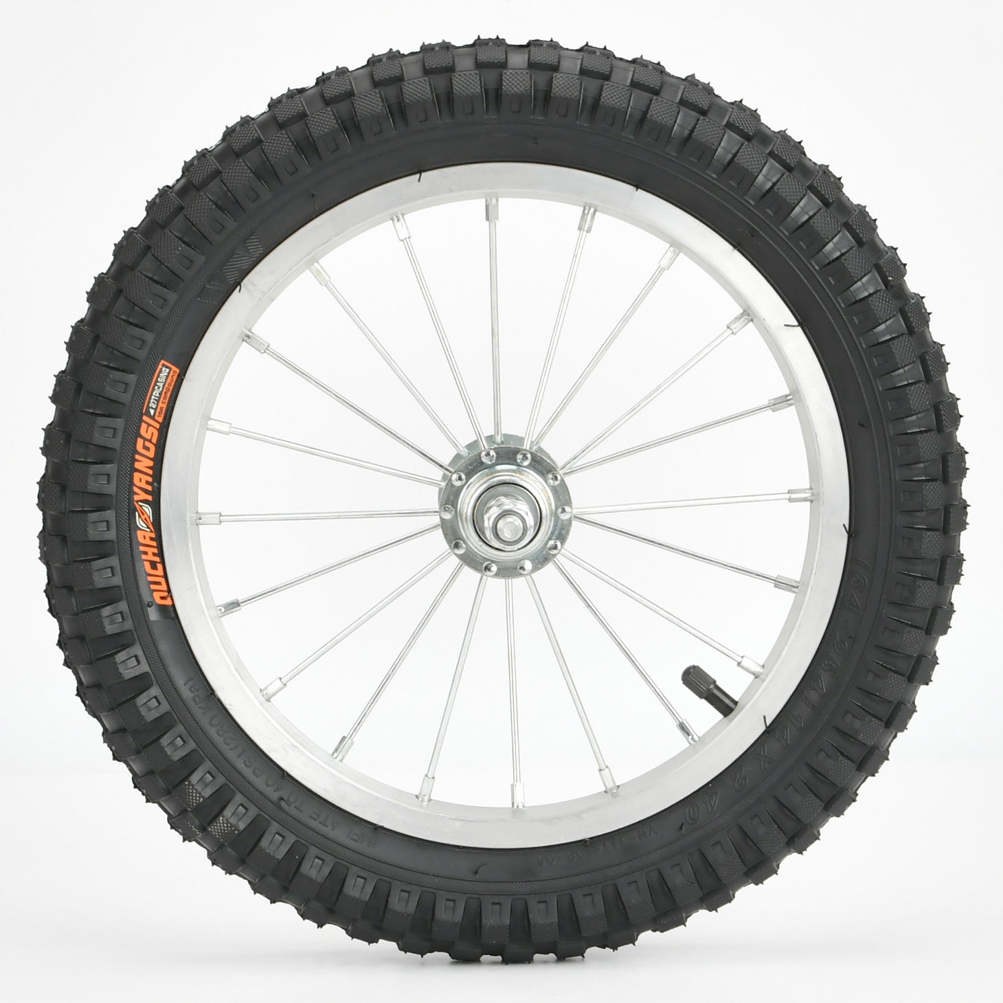 Juego de ruedas traseras de aleación de aluminio.