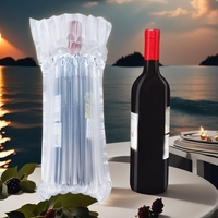 Sac de protection pour bouteille de vin, colonne d'air gonflable, emballage de protection antichoc pour l'expédition