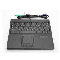 Trackball Touchpad Kontrol Industri Baru Tertanam All-in-One Ukuran Penuh Keyboard Plastik 3-Tombol Mouse Antarmuka USB/PS/2 untuk