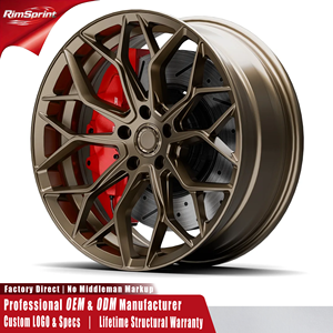 Juego de Llantas de Aleación Forjadas WF SL.1-FF de 15-24 Pulgadas 5x112 para Audi <span class=keywords><strong>RS3</strong></span> S3 A3 TT TTS TTRS 8V 8Y 8S Golf GTI Golf R Arteon - Product Image 1