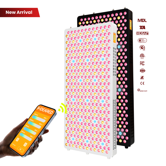 9 Wavelength 480 590 630 660 670 810 830 850 1060 nm LED Light Therapy  for Red Near Infrared Light