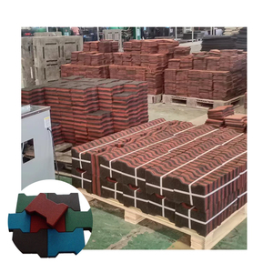 Alta densidade Intertravamento Cavalo Cão Borracha Pisos Telhas - Product Image 6