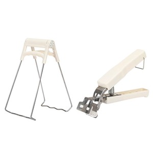 ที่คีบอาหารกันความร้อน สแตนเลส ทนความร้อน ใช้ยกจาน ชาม สำหรับนึ่งผัก - Product Image 2
