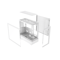 Boîtier PC ATX de haute qualité AntarcChill Factory, boîtier de jeu pour PC, boîtier d'ordinateur de jeu avec RGB, boîtier d'ordinateur de jeu de taille moyenne
