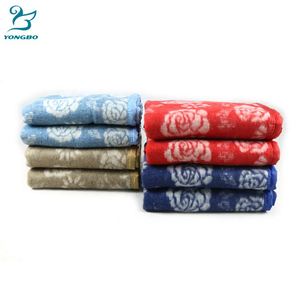 Manta Jacquard no tejida, venta al por mayor, manta usable de punto de algodón con logotipo personalizado, Color personalizado, se acepta logotipo personalizado, 1,5-2Kg, <span class=keywords><strong>YBA</strong></span> - Product Image 6