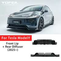 Pour Juniper 2025 pare-chocs modifiés automatiques accessoires extérieurs séparateur diffuseur lèvre corps Kit pare-chocs de voiture pour Tesla modèle Y genévrier