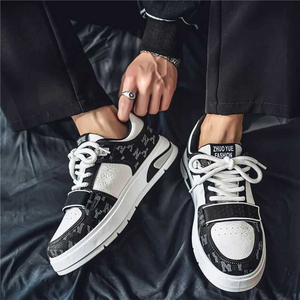 Zapatos Deportivos Casuales de Cuero de Lujo para Hombre, Calzado Transpirable para Verano, Zapatillas de Diseñador para Hombre, Zapatos de <span class=keywords><strong>Skate</strong></span> Inclinados - Product Image 2