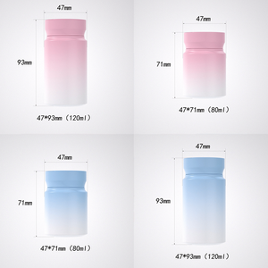 Matte 120ml PET Health Product <b>Bottle</b> Food Grade with Screw Cap for Capsule Calcium Tablet Vitamin <b>Pill</b> Candy Powder Gummy - Product Image 2