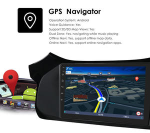 Radio Estéreo con GPS para Auto Android para Chevy Chevrolet <span class=keywords><strong>Onix</strong></span> 12-19, Radio para Auto, Electrónica para Auto, Reproductor de DVD, Carplay - Product Image 3