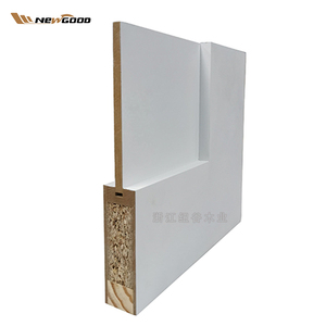 Bán Buôn Thời Trang Phong Cách Hiện Đại Nội Thất Chất Lượng Cao Bề Mặt Đơn Giản Cổ Điển Trắng Primed Cửa - Product Image 3