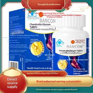 OEM/ODM Таблетки с глюкозой, хондроитином и аммонийным сахаром для среднего и пожилого возраста, 40 г, в бутылке - Product Image 4