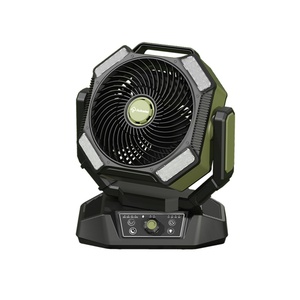 New Outdoor Portable 40,000mAh LED Intelligent Remote <b>Control</b> <b>USB</b> Rechargeable 25W Large Capacity Table Fan - Product Image 1
