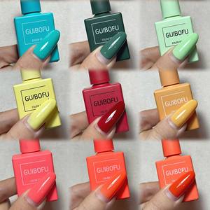 BIN 새로운 OEM 사용자 정의 15ml UV 젤 폴란드어 준비 상품 반짝이 젤 폴란드어 누드 대량 도매 - Product Image 3