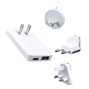 Cargador GaN ligero de 65W con doble puerto de salida USB A y Tipo C - Product Image 1