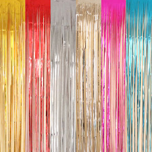 Foil Tinsel Curtains, Birthday Party Decorations <strong>Door</strong> <strong>Streamers</strong> for Halloween,Christmas,Wedding,Graduation,Holiday,Theme Events - Product Image 6