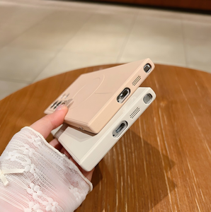 <span class=keywords><strong>Silicone</strong></span> liquido di lusso per custodia magnetica per Galaxy S25 S24 S23 S22 Ultra Plus <span class=keywords><strong>S21</strong></span> FE morbida TPU copertura antiurto - Product Image 3