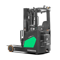Chariot élévateur électrique à batterie au lithium 1.8T 2T, portée 10m 11m 12m 13m, pour entrepôt à rayonnages hauts