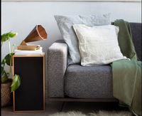 Amplificateur de son portable professionnel en bois artisanal pour téléphone