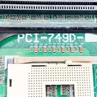 Computadora de Placa Única Integrada KONTRON PCI-749D PCI-749G, Tamaño Completo, Socket 478, Compatible con Intel Pentium 4, PS/2, CF, Doble LAN, VGA, en Existencia