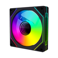 Ventilateur de PC RVB 120mm plastique RVB CPU Cooler Mirror Computer Case for Gaming-Haute performance et ventilateurs élégants et refroidissement