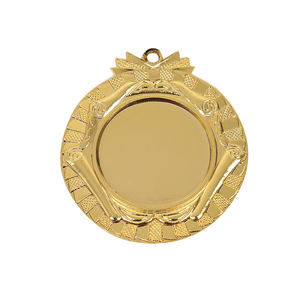 เหรียญกีฬาสีแดงสีขาวริบบิ้นเหรียญทองมีหูของข้าวสาลี - Product Image 4