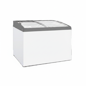 Réfrigérateur commercial Klimasan D300 DFSG AC PLASTIC 302 L, simple température, 2 portes, blanc, dégivrage automatique, 6 étagères, pour supermarché - Product Image 2